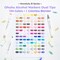 Ohuhu Alcohol Markers Brush Tip- 104-color Double Tipped Alcohol Based Art Marker Set for Artists Adults Coloring Illustration- Honolulu B of Ohuhu Markers- Dual Tip Brush & Fine- Refillable